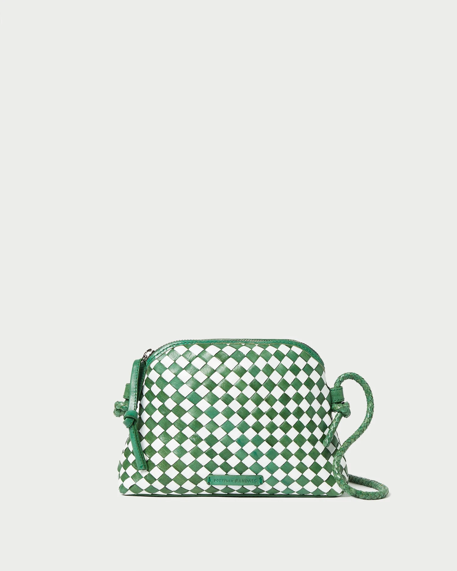 Loeffler Randall Marybeth Emerald/White Mini Crossbody 3 Loeffler Randall Marybeth Emerald/White Mini Crossbody
