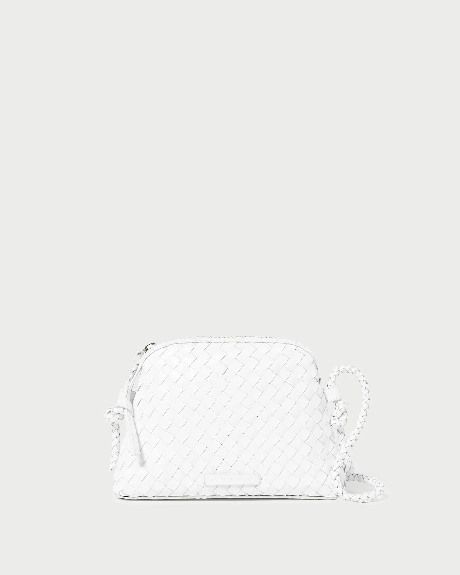 Loeffler Randall Marybeth White Mini Woven Crossbody 3 Loeffler Randall Marybeth White Mini Woven Crossbody