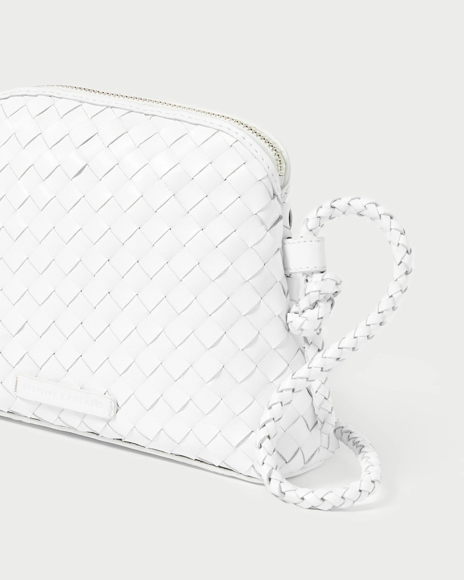 Loeffler Randall Marybeth White Mini Woven Crossbody 5 Loeffler Randall Marybeth White Mini Woven Crossbody - Image 3
