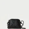 Loeffler Randall Marybeth Black Mini Woven Crossbody 1 Loeffler Randall Marybeth Black Mini Woven Crossbody -Loeffler Randall MARYBETH WL BLACK 1