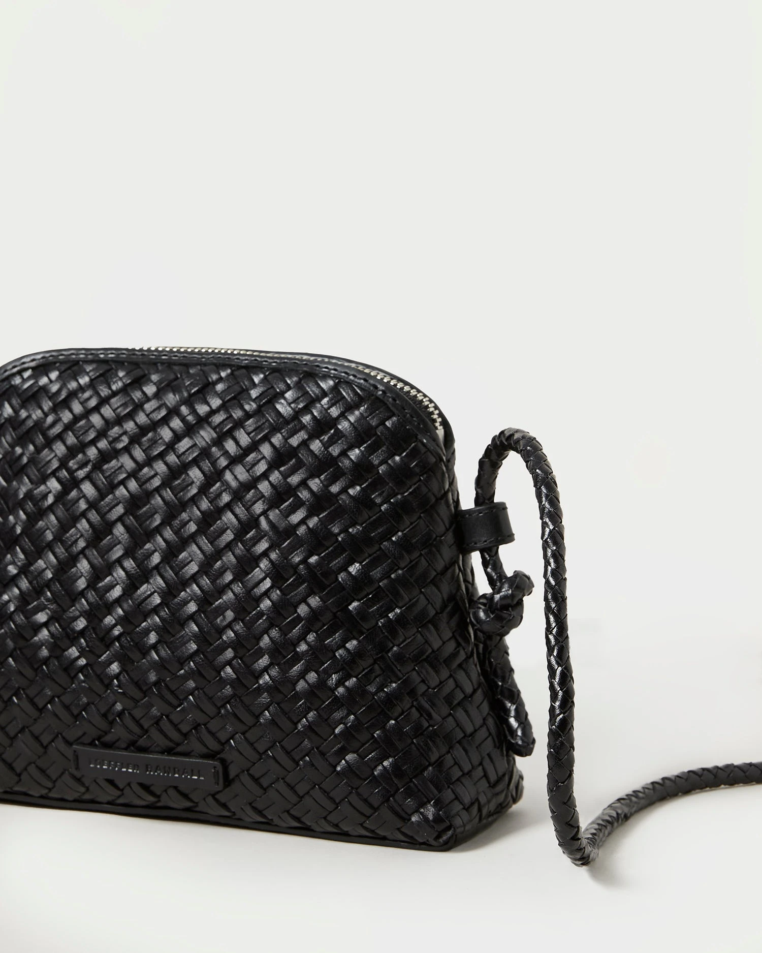 Loeffler Randall Marybeth Black Mini Woven Crossbody 5 Loeffler Randall Marybeth Black Mini Woven Crossbody - Image 3