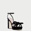 Loeffler Randall Melany Black Platform Bow Heel 2 Loeffler Randall Melany Black Platform Bow Heel -Loeffler Randall MELANY VL BLACK 1