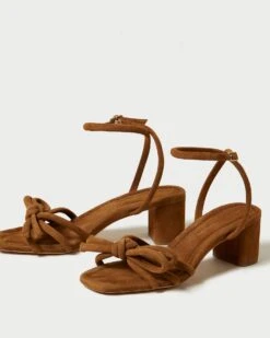 Loeffler Randall Mikel Cacao Bow Mid-Heel Sandal 9 Loeffler Randall Mikel Cacao Bow Mid-Heel Sandal -Loeffler Randall MIKEL KS CACAO 3copy