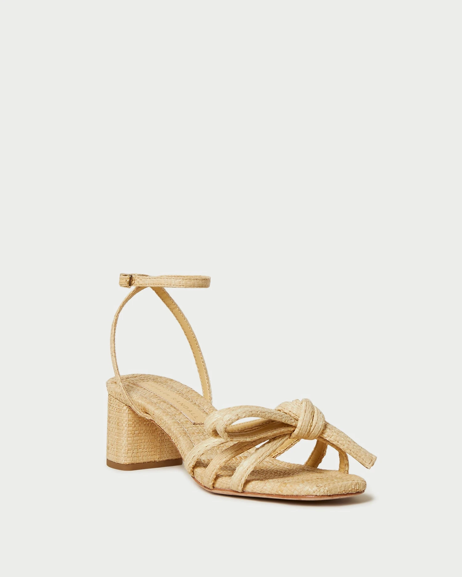 Loeffler Randall Mikel Natural Bow Mid-Heel Sandal 3 Loeffler Randall Mikel Natural Bow Mid-Heel Sandal