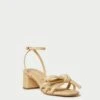 Loeffler Randall Mikel Natural Bow Mid-Heel Sandal 1 Loeffler Randall Mikel Natural Bow Mid-Heel Sandal -Loeffler Randall MIKEL R NATRL 1copy
