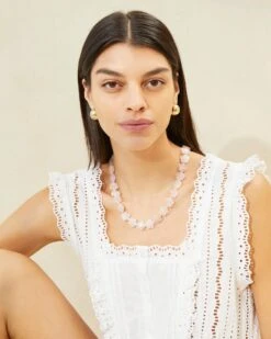 Loeffler Randall Mina Ballet Floral Beaded Necklace 7 Loeffler Randall Mina Ballet Floral Beaded Necklace -Loeffler Randall MINA RES BALET 001copy