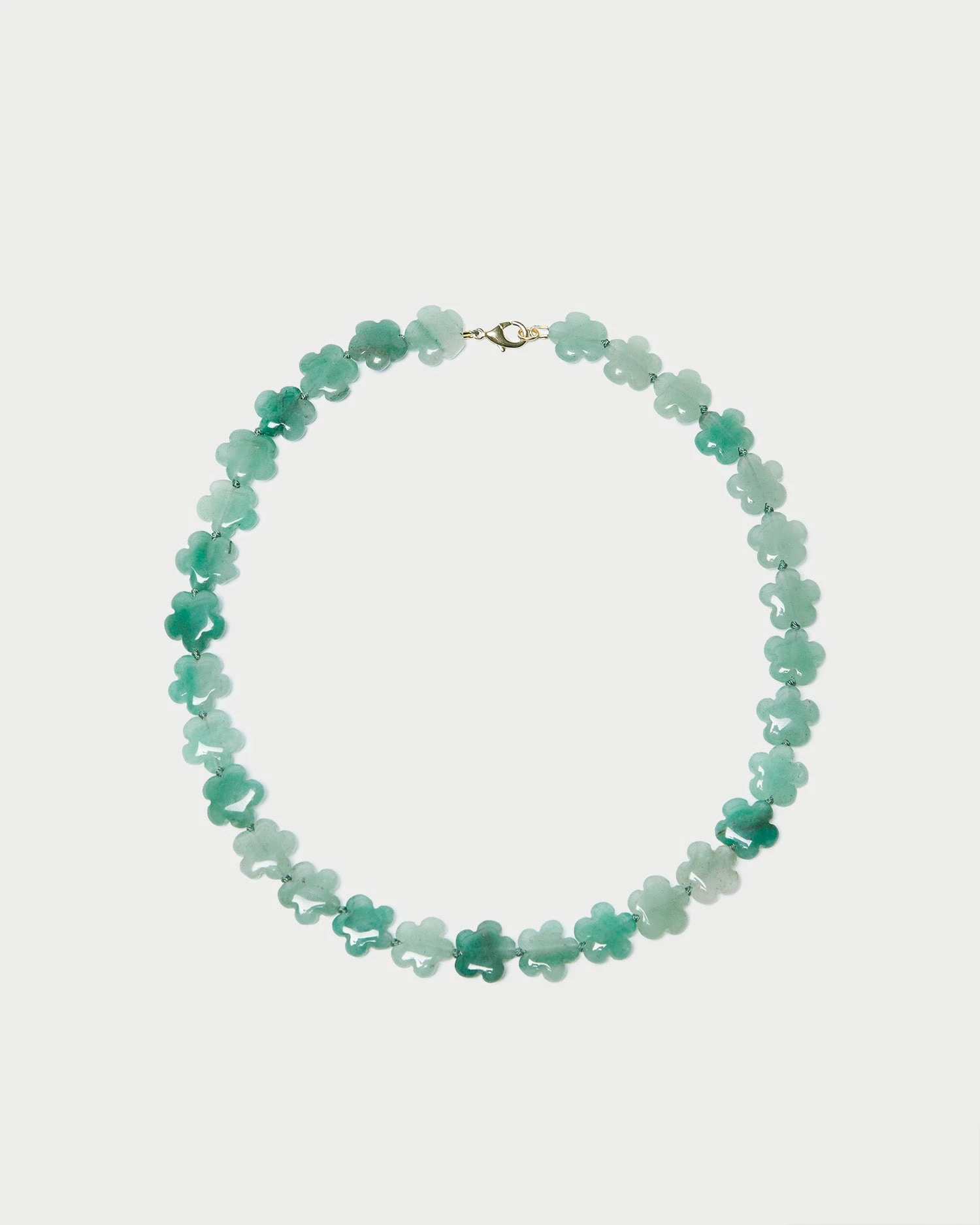 Loeffler Randall Mina Sage Floral Beaded Necklace 3 Loeffler Randall Mina Sage Floral Beaded Necklace