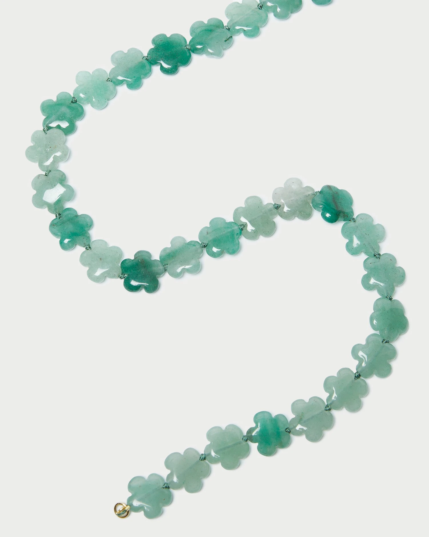 Loeffler Randall Mina Sage Floral Beaded Necklace 4 Loeffler Randall Mina Sage Floral Beaded Necklace - Image 2