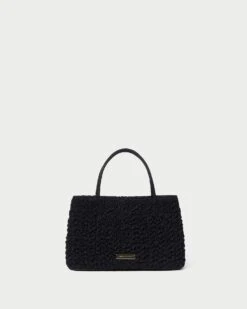Loeffler Randall Minnow Black Mini Tote
