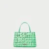 Loeffler Randall Minnow Green/Cream Mini Tote 2 Loeffler Randall Minnow Green/Cream Mini Tote -Loeffler Randall MINNOW WR GRCRE 1