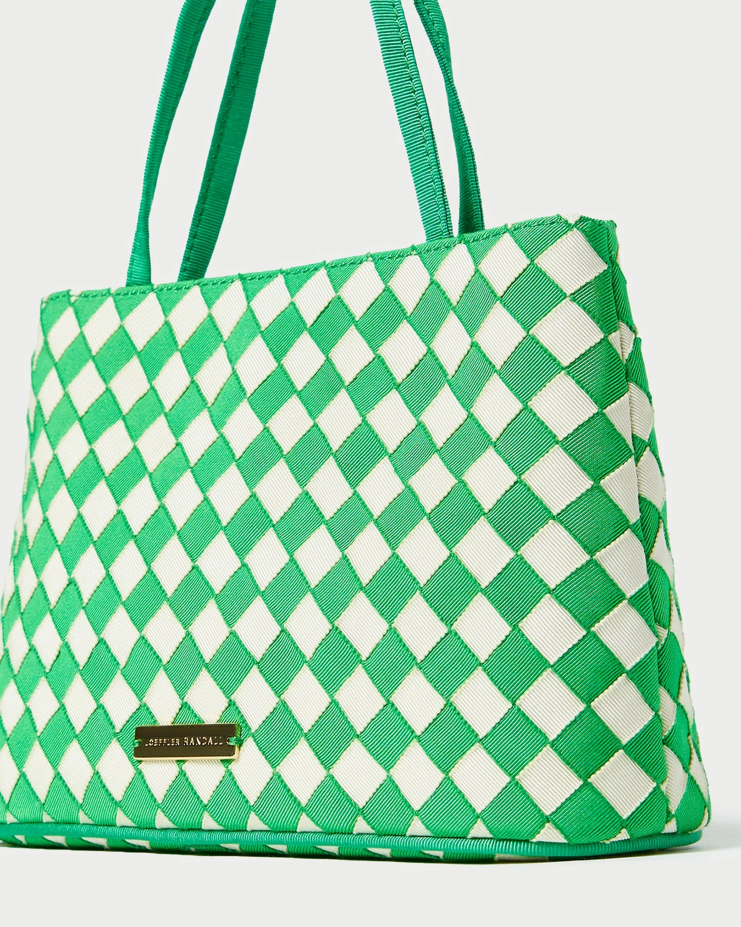 Loeffler Randall Minnow Green/Cream Mini Tote 5 Loeffler Randall Minnow Green/Cream Mini Tote - Image 3