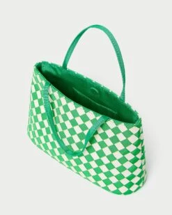Loeffler Randall Minnow Green/Cream Mini Tote 10 Loeffler Randall Minnow Green/Cream Mini Tote -Loeffler Randall MINNOW WR GRCRE 4