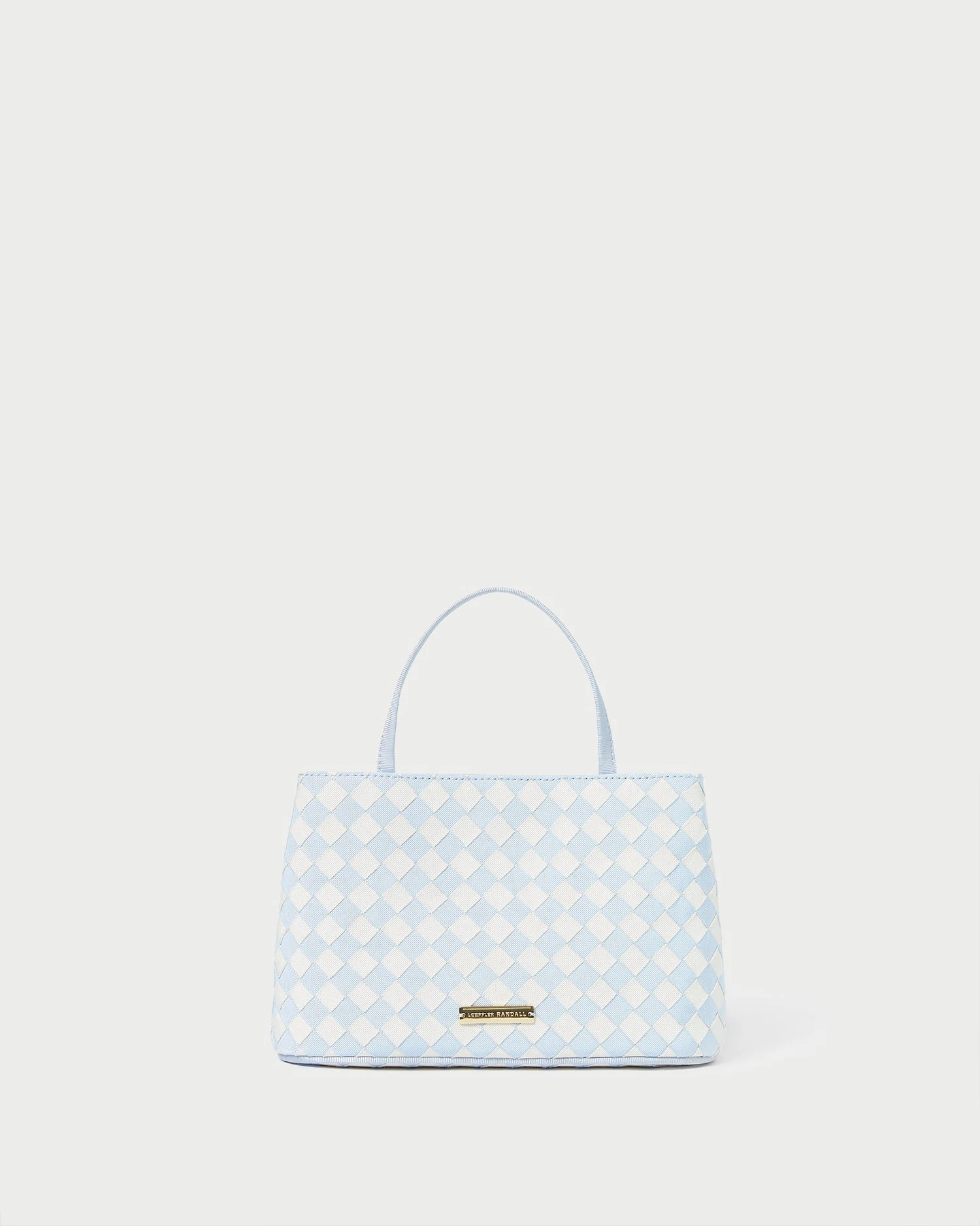 Loeffler Randall Minnow Blue/Cream Mini Tote 3 Loeffler Randall Minnow Blue/Cream Mini Tote