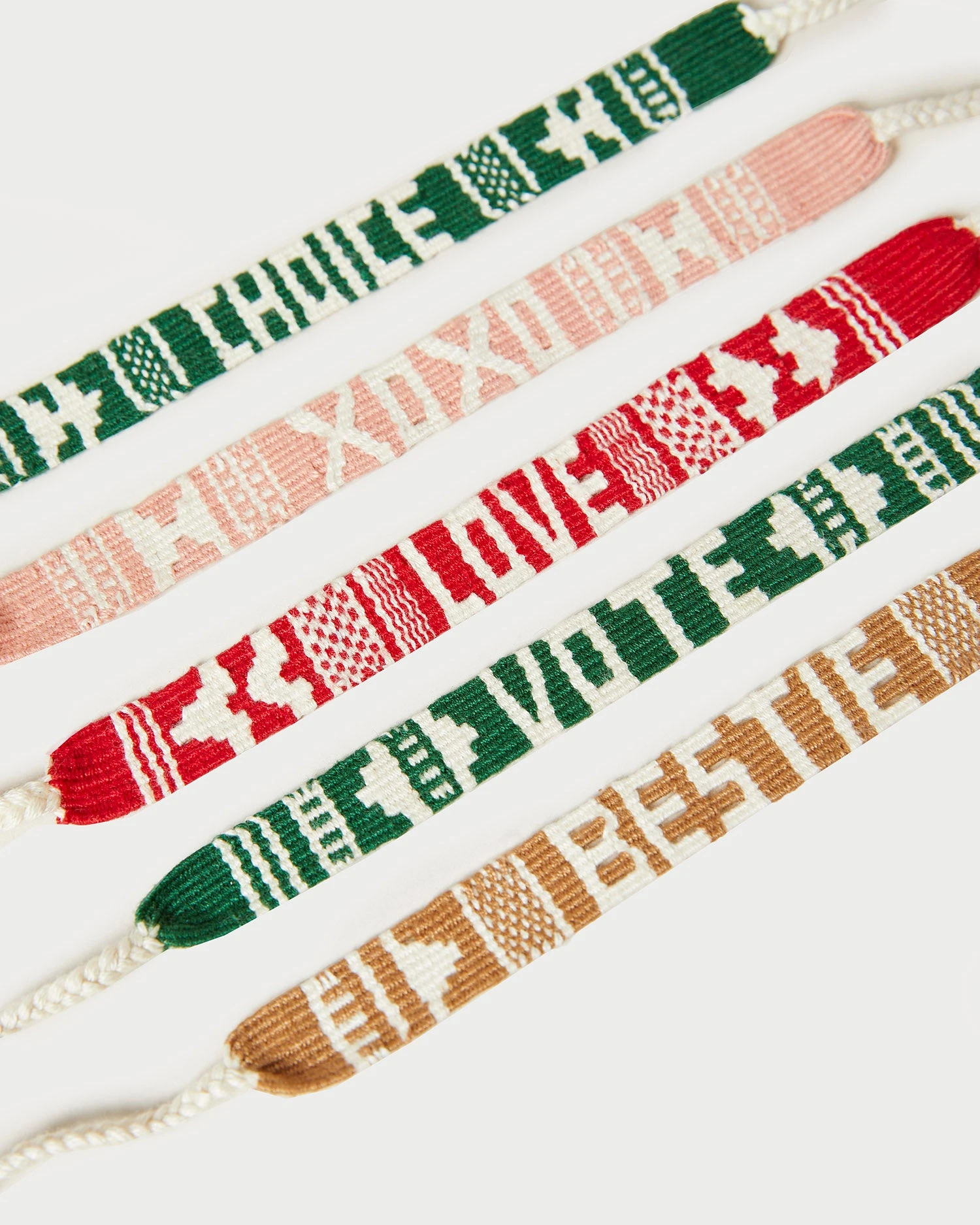 Loeffler Randall Red Love/Pink XOXO Bracelets 6 Loeffler Randall Red Love/Pink XOXO Bracelets - Image 4