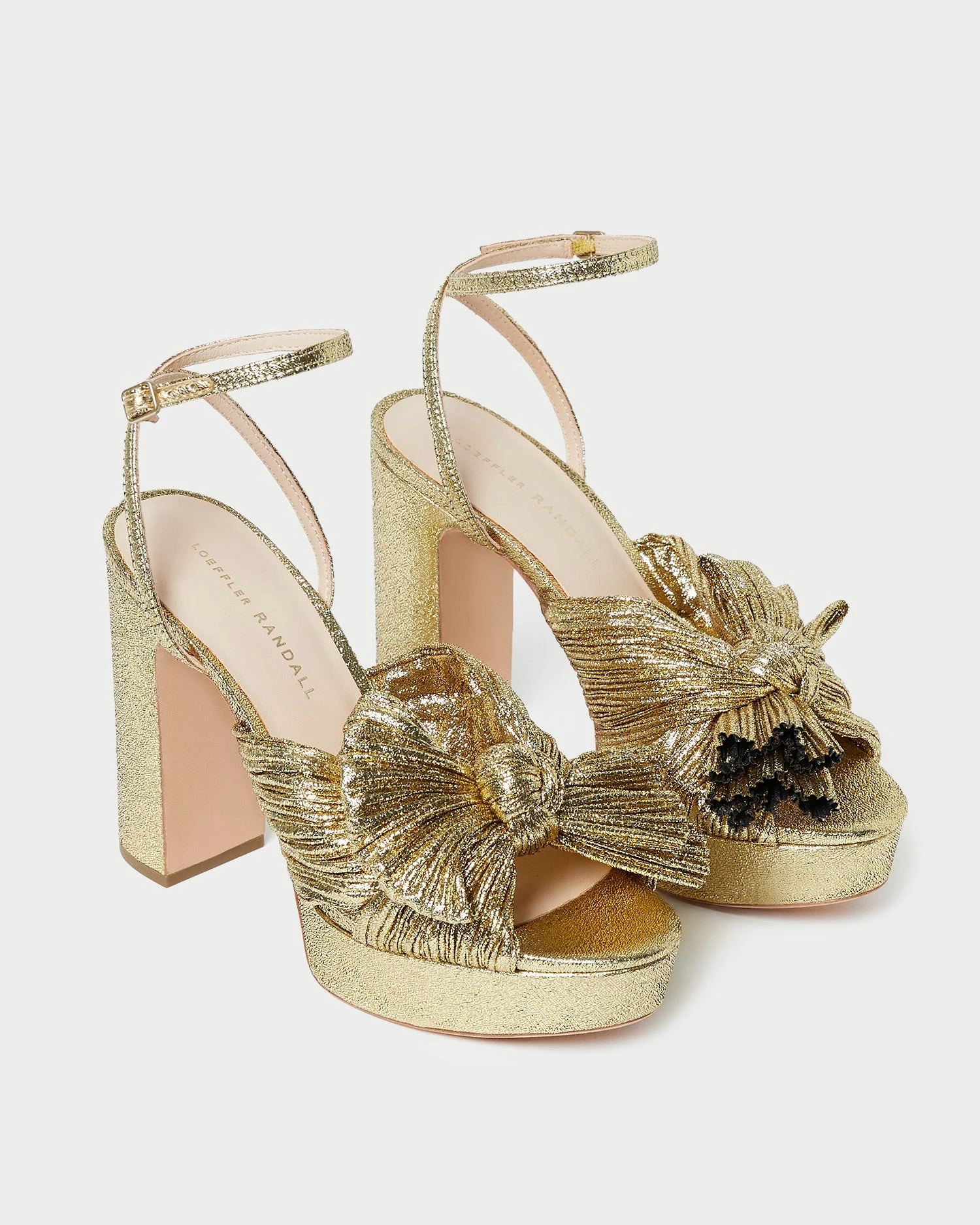 Loeffler Randall Natalia Oro Platform Bow Heel 5 Loeffler Randall Natalia Oro Platform Bow Heel - Image 3