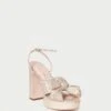Loeffler Randall Natalia Platinum Platform Bow Heel 2 Loeffler Randall Natalia Platinum Platform Bow Heel -Loeffler Randall NATALIA PLA PLTNM 1 1