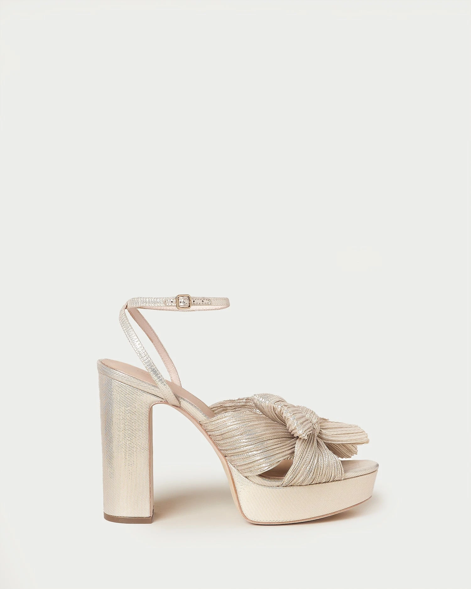 Loeffler Randall Natalia Platinum Platform Bow Heel 4 Loeffler Randall Natalia Platinum Platform Bow Heel - Image 2