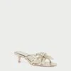Loeffler Randall Neely Champagne Bow Kitten-Heel Sandal 1 Loeffler Randall Neely Champagne Bow Kitten-Heel Sandal -Loeffler Randall NELLY N CHMPN 1
