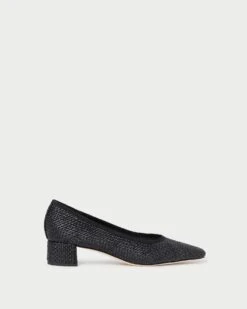 Loeffler Randall Nerine Black Mid-Heel Pump 8 Loeffler Randall Nerine Black Mid-Heel Pump -Loeffler Randall NERINE R BLACK 2