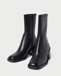 Loeffler Randall Nolan Black Stretch Bootie 9 Loeffler Randall Nolan Black Stretch Bootie -Loeffler Randall NOLAN STNA BLACK 3