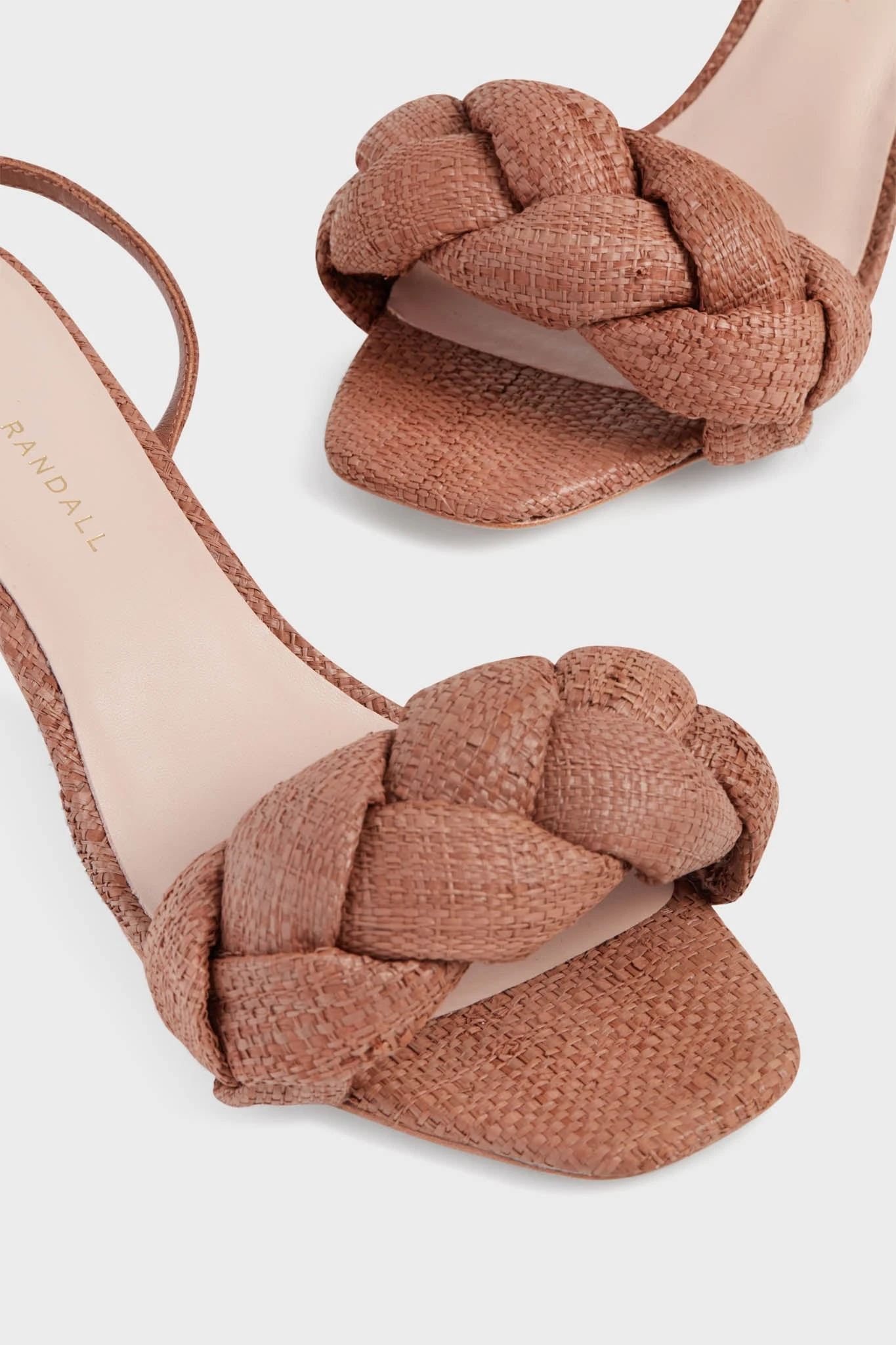 Loeffler Randall Brown Straw Avril Heels 6 Loeffler Randall Brown Straw Avril Heels - Image 4