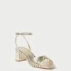 Loeffler Randall Olivia Champagne Knot Mid-Heel 1 Loeffler Randall Olivia Champagne Knot Mid-Heel -Loeffler Randall OLIVIA N CHMPN 1 1