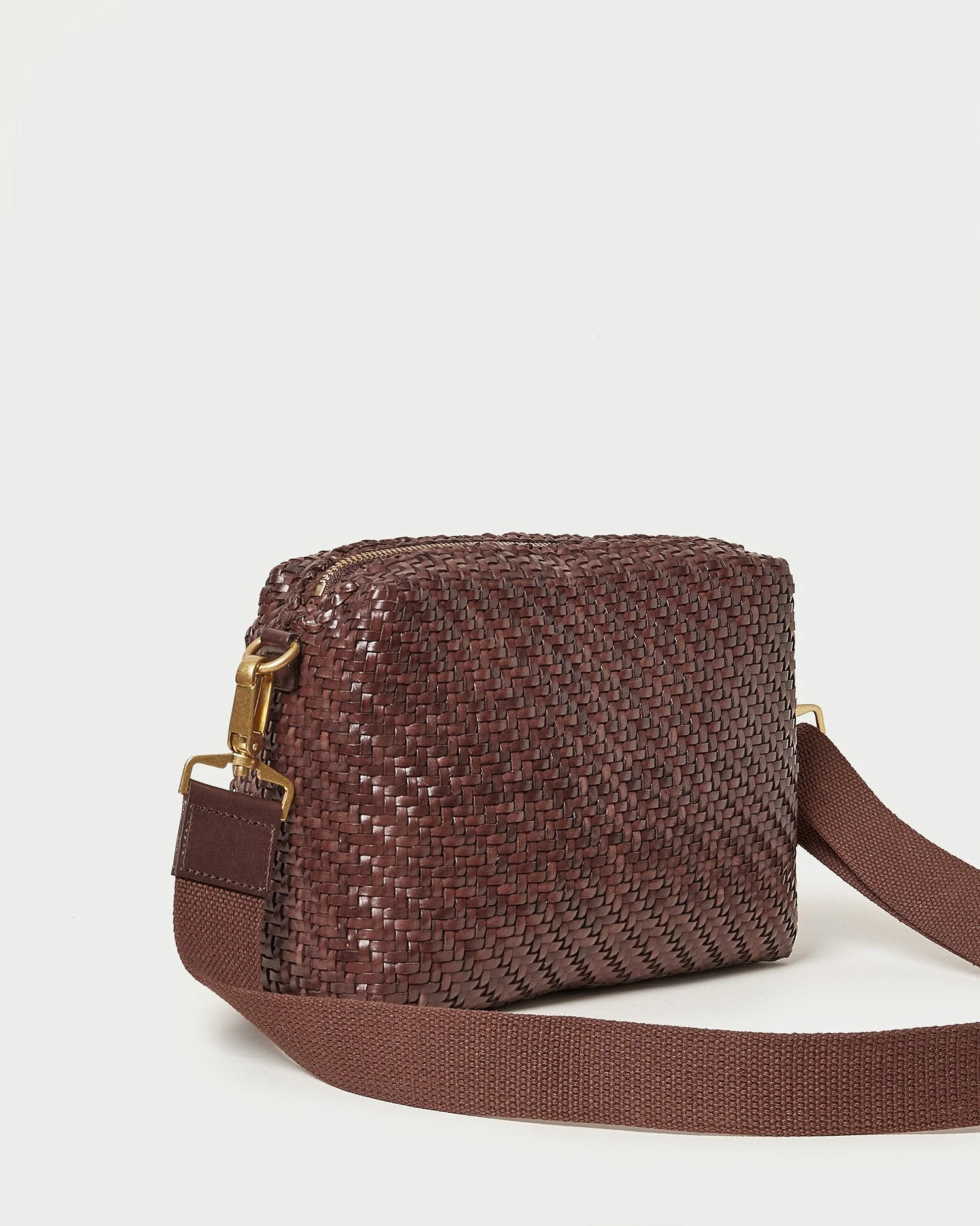 Loeffler Randall Patricia Chocolate Woven Camera Bag 4 Loeffler Randall Patricia Chocolate Woven Camera Bag - Image 2