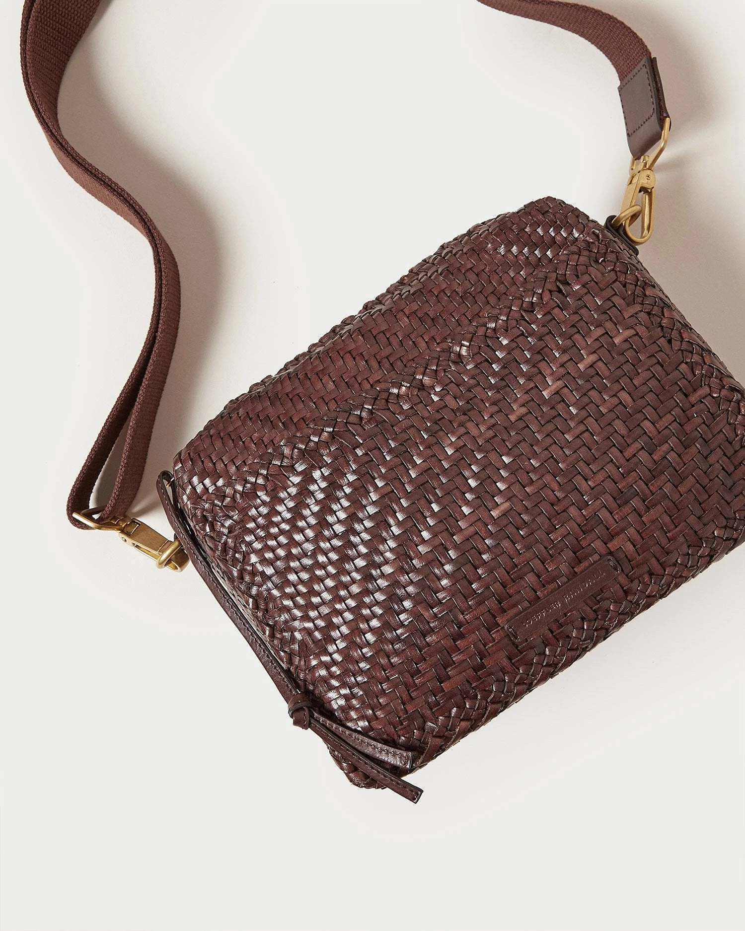 Loeffler Randall Patricia Chocolate Woven Camera Bag 5 Loeffler Randall Patricia Chocolate Woven Camera Bag - Image 3