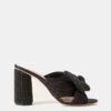 Loeffler Randall Penny Bow Mule -Loeffler Randall PENNY GLTRxBLACKGLITTERxPrimary 23763722