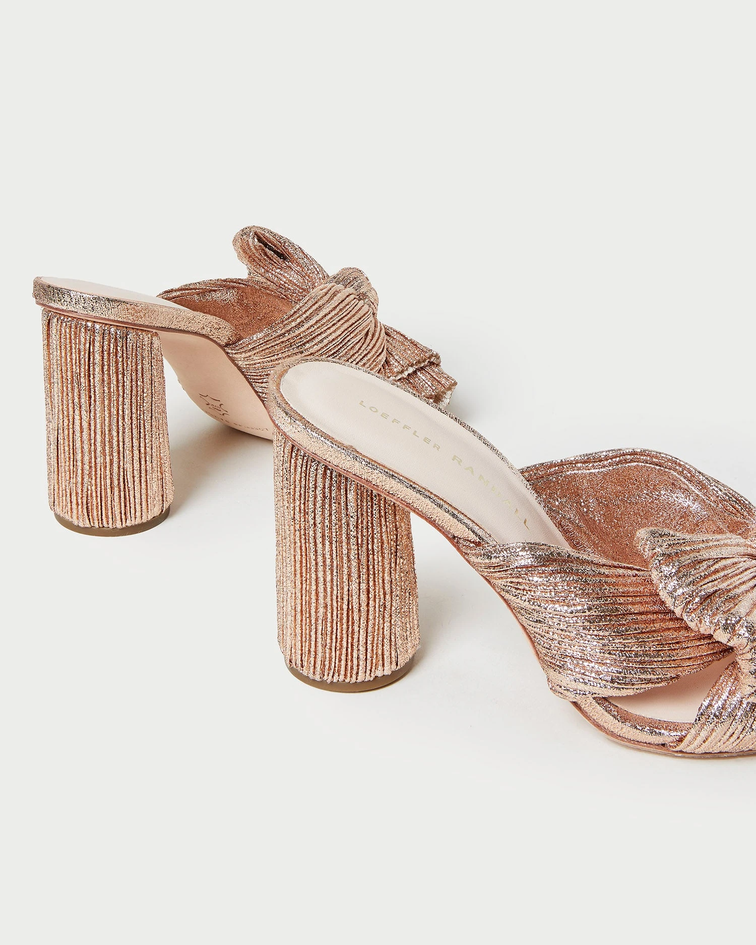 Loeffler Randall Penny Dune Pleated Bow Heel 6 Loeffler Randall Penny Dune Pleated Bow Heel - Image 4