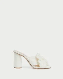 Loeffler Randall Penny Pearl Pleated Bow Heel 8 Loeffler Randall Penny Pearl Pleated Bow Heel -Loeffler Randall PENNY PLFV PEARL 2 1