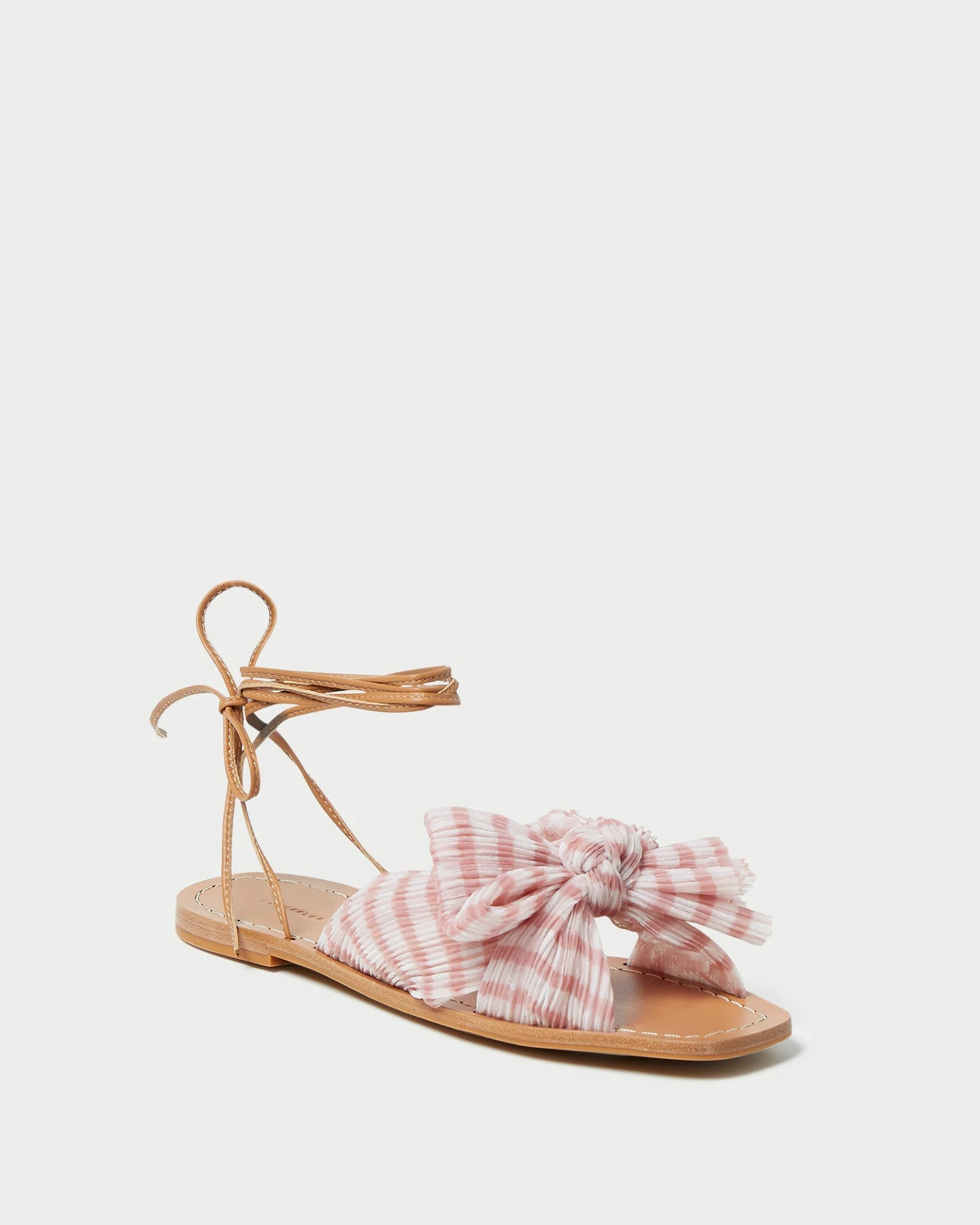 Loeffler Randall Peony Pink Gingham Bow Slide 3 Loeffler Randall Peony Pink Gingham Bow Slide