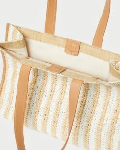 Loeffler Randall Pia White/Natural Crocheted Tote 10 Loeffler Randall Pia White/Natural Crocheted Tote -Loeffler Randall PIA RL WHINS 4