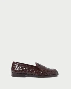 Loeffler Randall Rachel Espresso Woven Loafer 8 Loeffler Randall Rachel Espresso Woven Loafer -Loeffler Randall RACHELBROWN 2