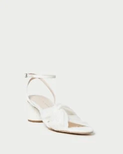 Loeffler Randall Raegan Pearl Pleated Twist Heel