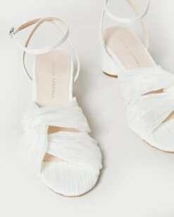 Loeffler Randall Raegan Pearl Pleated Twist Heel 9 Loeffler Randall Raegan Pearl Pleated Twist Heel -Loeffler Randall RAEGAN PLFV PEARL 3 1