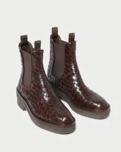 Loeffler Randall Raquel Espresso Pull-On Boot 9 Loeffler Randall Raquel Espresso Pull-On Boot -Loeffler Randall RAQUEL WL ESPRE 3