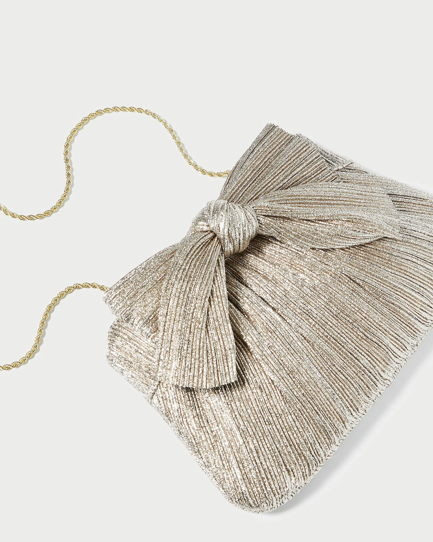 Loeffler Randall Rayne Champagne Bow Clutch 5 Loeffler Randall Rayne Champagne Bow Clutch - Image 3