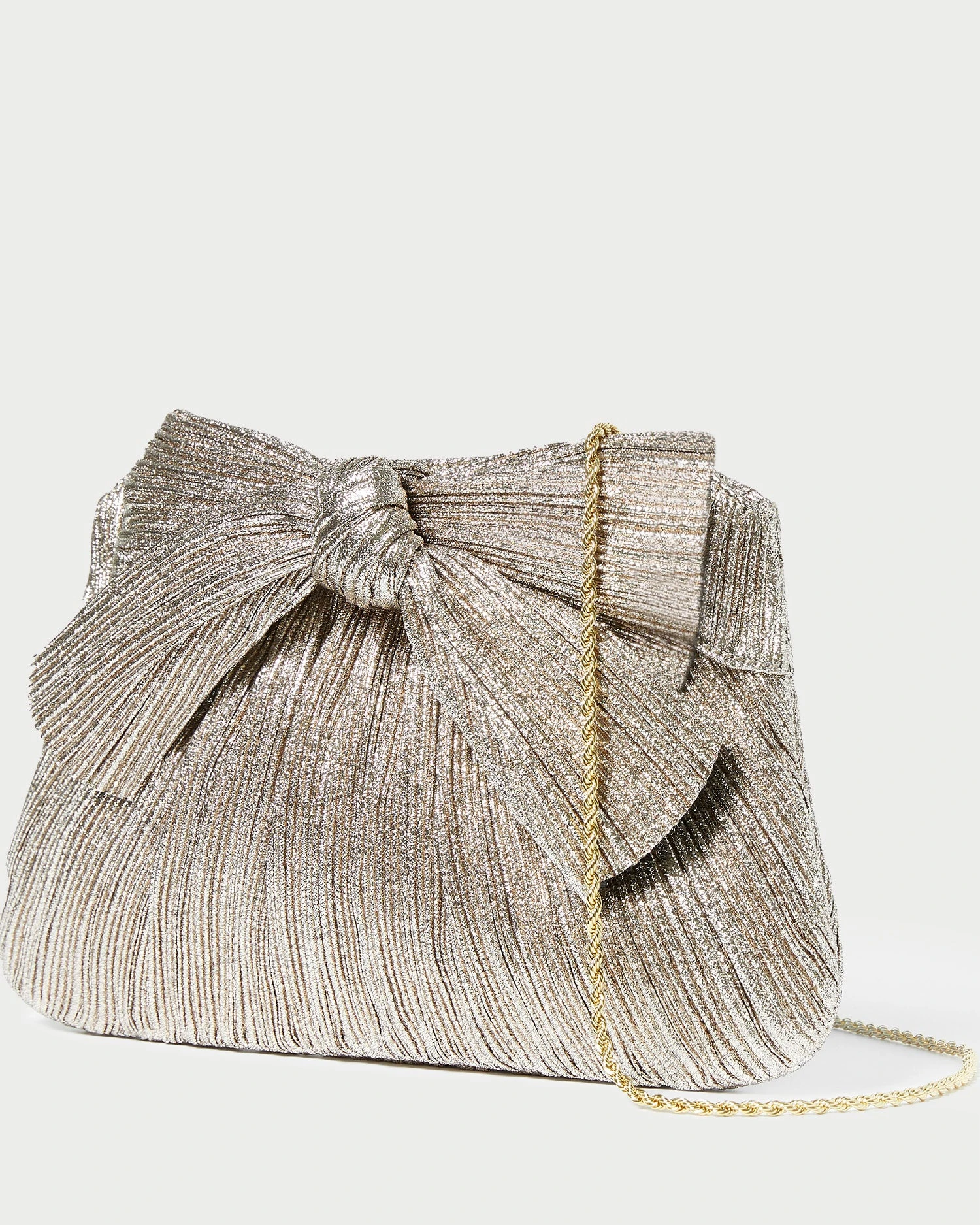 Loeffler Randall Rayne Champagne Bow Clutch 4 Loeffler Randall Rayne Champagne Bow Clutch - Image 2