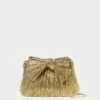 Loeffler Randall Rayne Oro Bow Clutch 2 Loeffler Randall Rayne Oro Bow Clutch -Loeffler Randall RAYNE PLA ORO 1