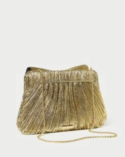 Loeffler Randall Rayne Oro Bow Clutch 9 Loeffler Randall Rayne Oro Bow Clutch -Loeffler Randall RAYNE PLA ORO 3