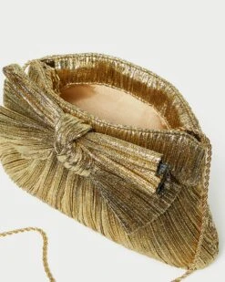 Loeffler Randall Rayne Oro Bow Clutch 10 Loeffler Randall Rayne Oro Bow Clutch -Loeffler Randall RAYNE PLA ORO 4