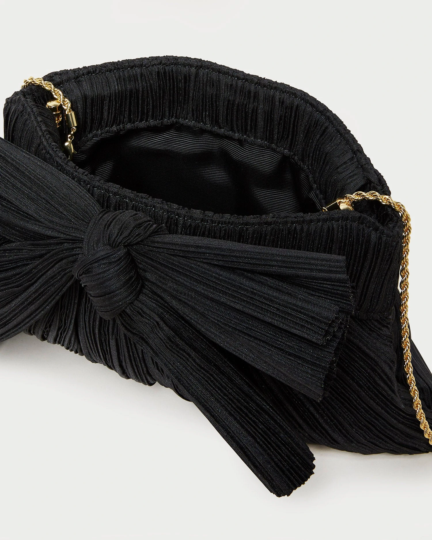 Loeffler Randall Rayne Black Bow Clutch 6 Loeffler Randall Rayne Black Bow Clutch - Image 4