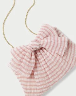 Loeffler Randall Rayne Pink Gingham Bow Clutch 10 Loeffler Randall Rayne Pink Gingham Bow Clutch -Loeffler Randall RAYNE PLFA SPKGI 4