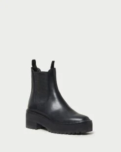 Loeffler Randall Reggie Black Chelsea Boot