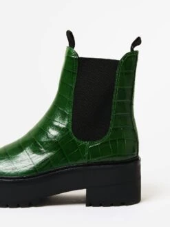 Loeffler Randall Women's Reggie Chelsea Boot -Loeffler Randall REGGIE CRLxBOTTLEGREENxAlt3 79220607