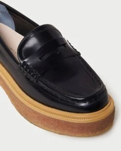 Loeffler Randall Rikki Black Platform Loafer 9 Loeffler Randall Rikki Black Platform Loafer -Loeffler Randall RIKKI SPAZ BLACK 3