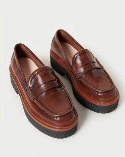 Loeffler Randall Rikki Brown Platform Loafer 9 Loeffler Randall Rikki Brown Platform Loafer -Loeffler Randall RIKKI SPAZ BROWN 3