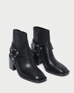 Loeffler Randall River Black Engineer Bootie 9 Loeffler Randall River Black Engineer Bootie -Loeffler Randall RIVER VA BLACK 3