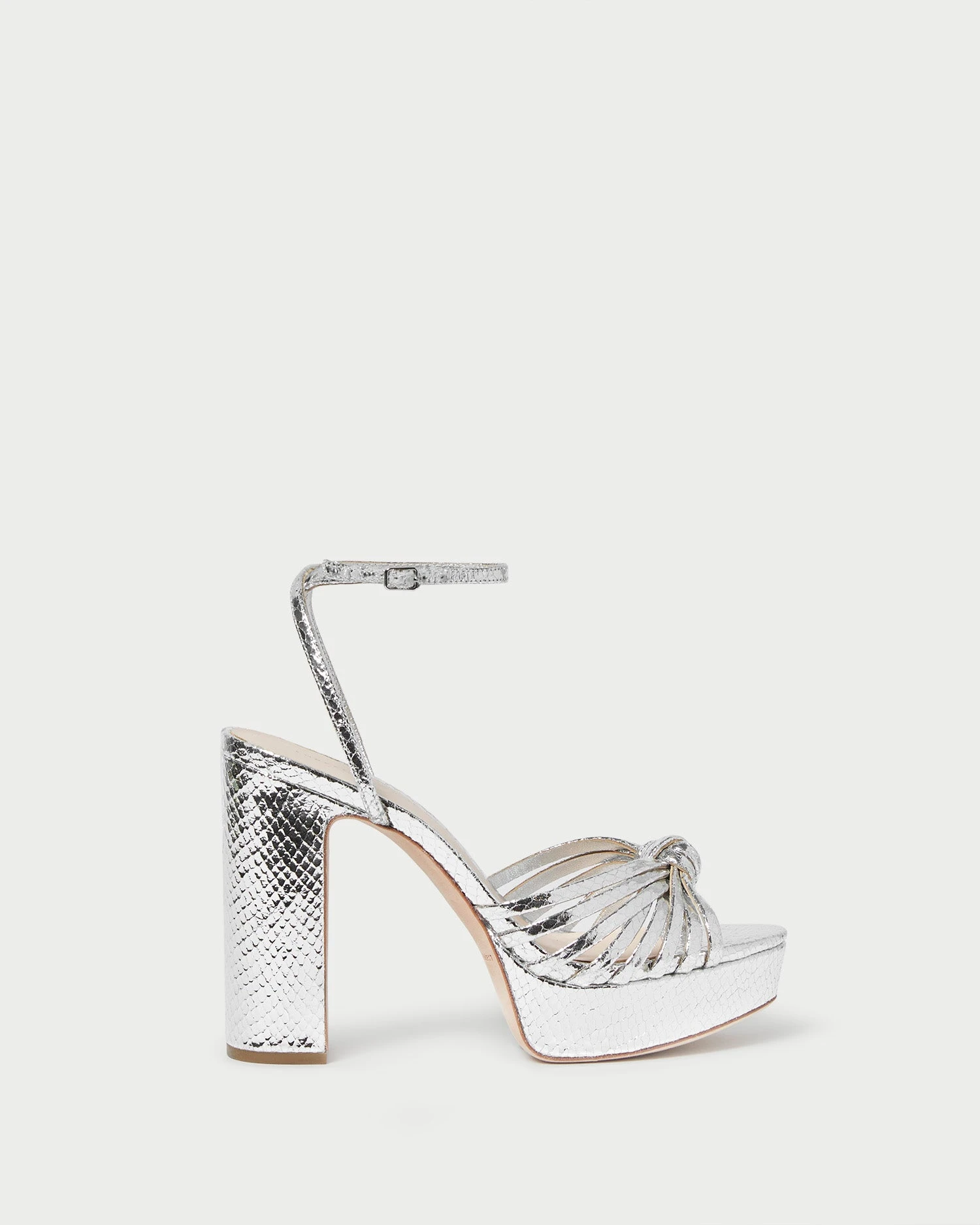Loeffler Randall Rivka Silver Knot Platform Sandal 4 Loeffler Randall Rivka Silver Knot Platform Sandal - Image 2